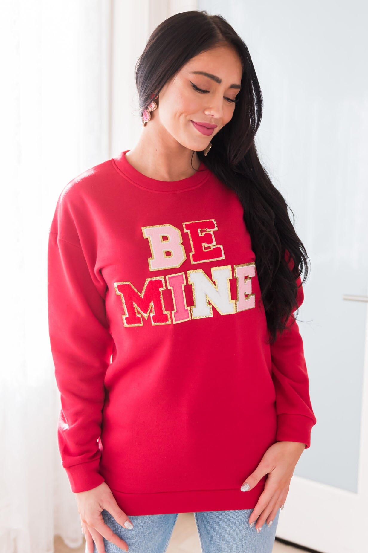 Baby Be Mine Modest Sweatshirt Modest Dresses vendor-unknown 