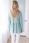 Meaningful Words Modest Babydoll Blouse Tops vendor-unknown