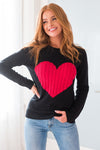 I Heart You Modest Sweater Modest Dresses vendor-unknown