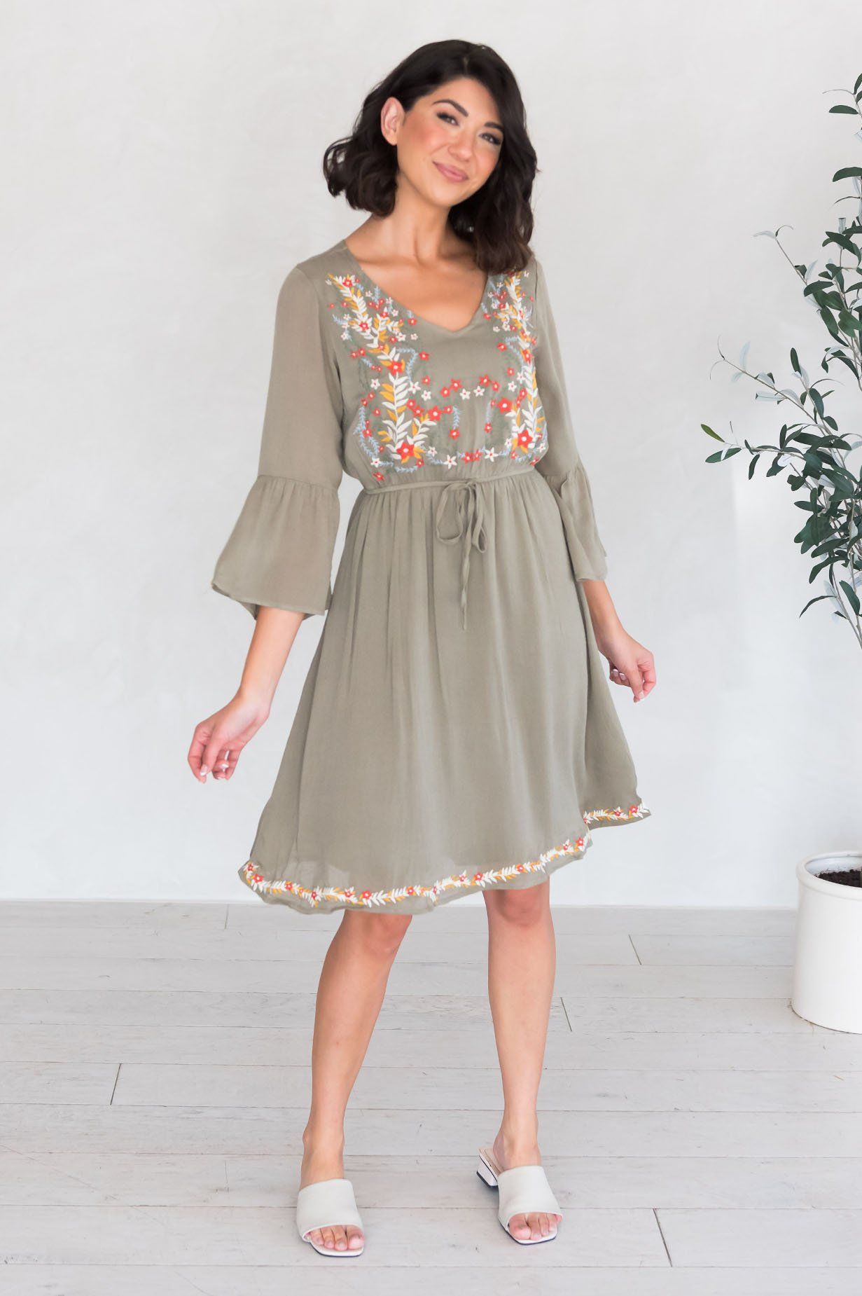 The Luciana Modest Dresses vendor-unknown 