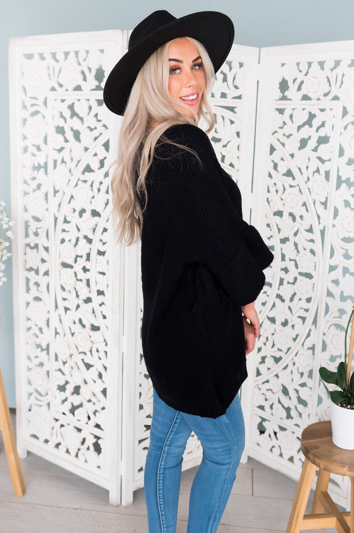 Look Close Modest Sweater Modest Dresses vendor-unknown 