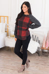 Falling For Plaid Modest Top NeeSee's Dresses