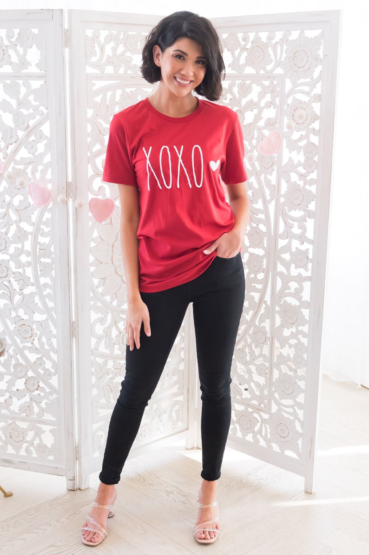 XOXO Modest Tee Modest Dresses vendor-unknown 