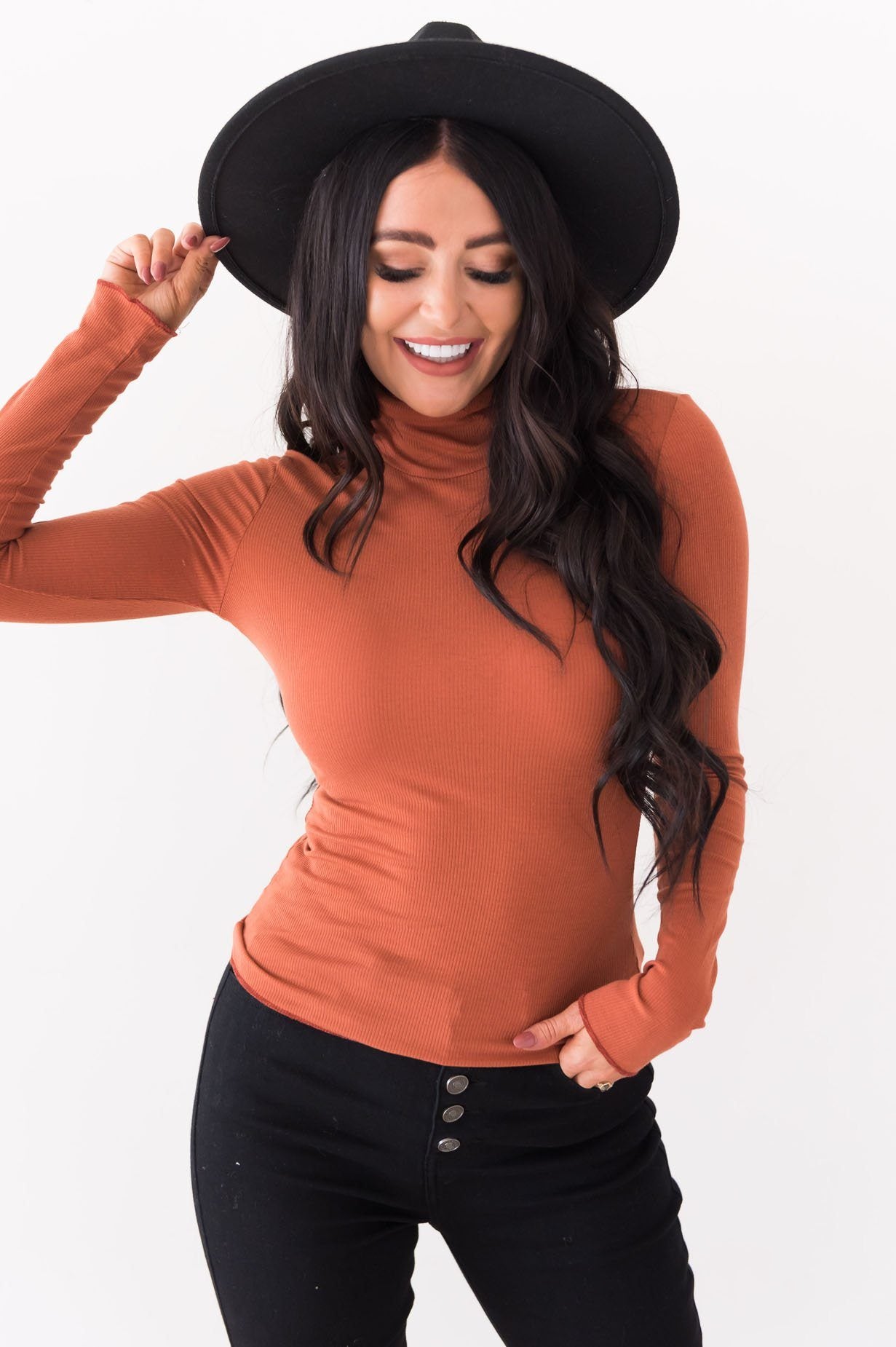 By The Fireside Modest Turtleneck Modest Dresses vendor-unknown 