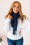 Cozy & Stylish Fringed Edge Scarf Accessories & Shoes Leto Accessories 