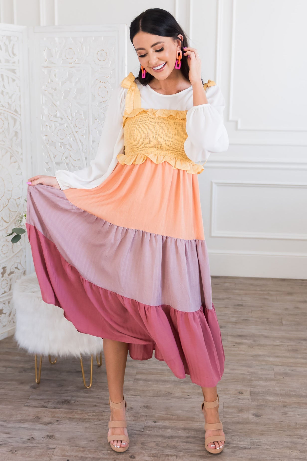 The Charlotta Modest Dresses vendor-unknown 