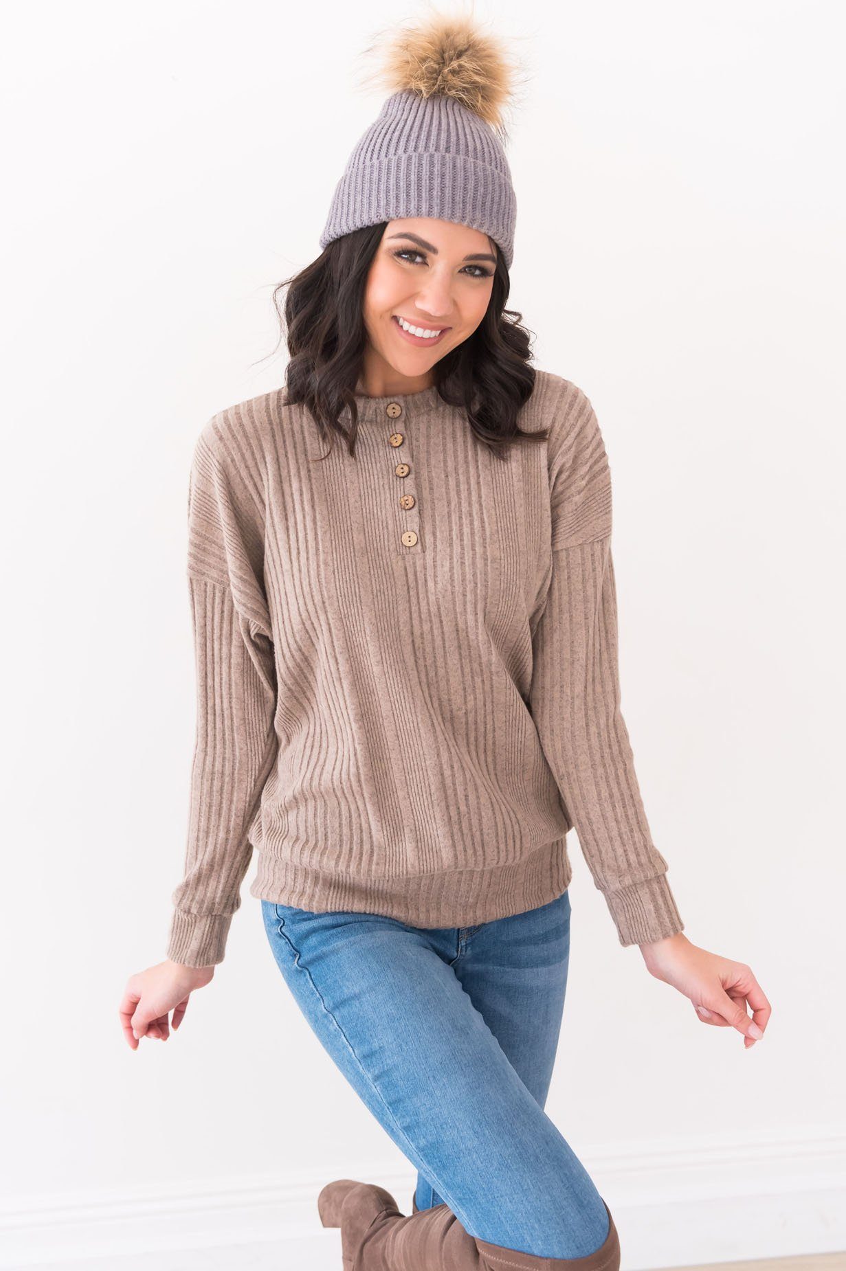 Pretty & Playful Modest Blouse Modest Dresses vendor-unknown 