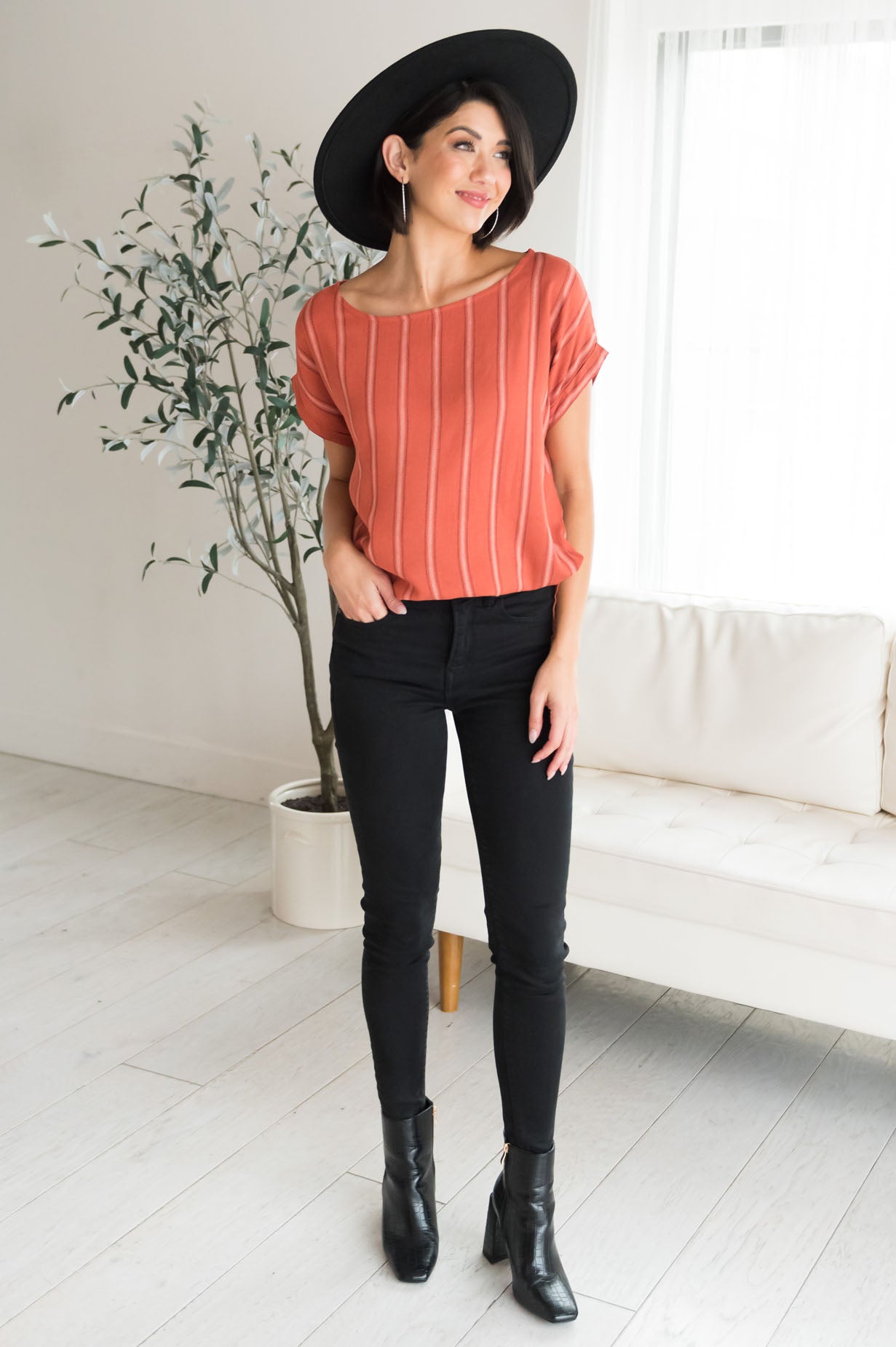 Filled With Faith Modest Blouse Modest Dresses vendor-unknown 