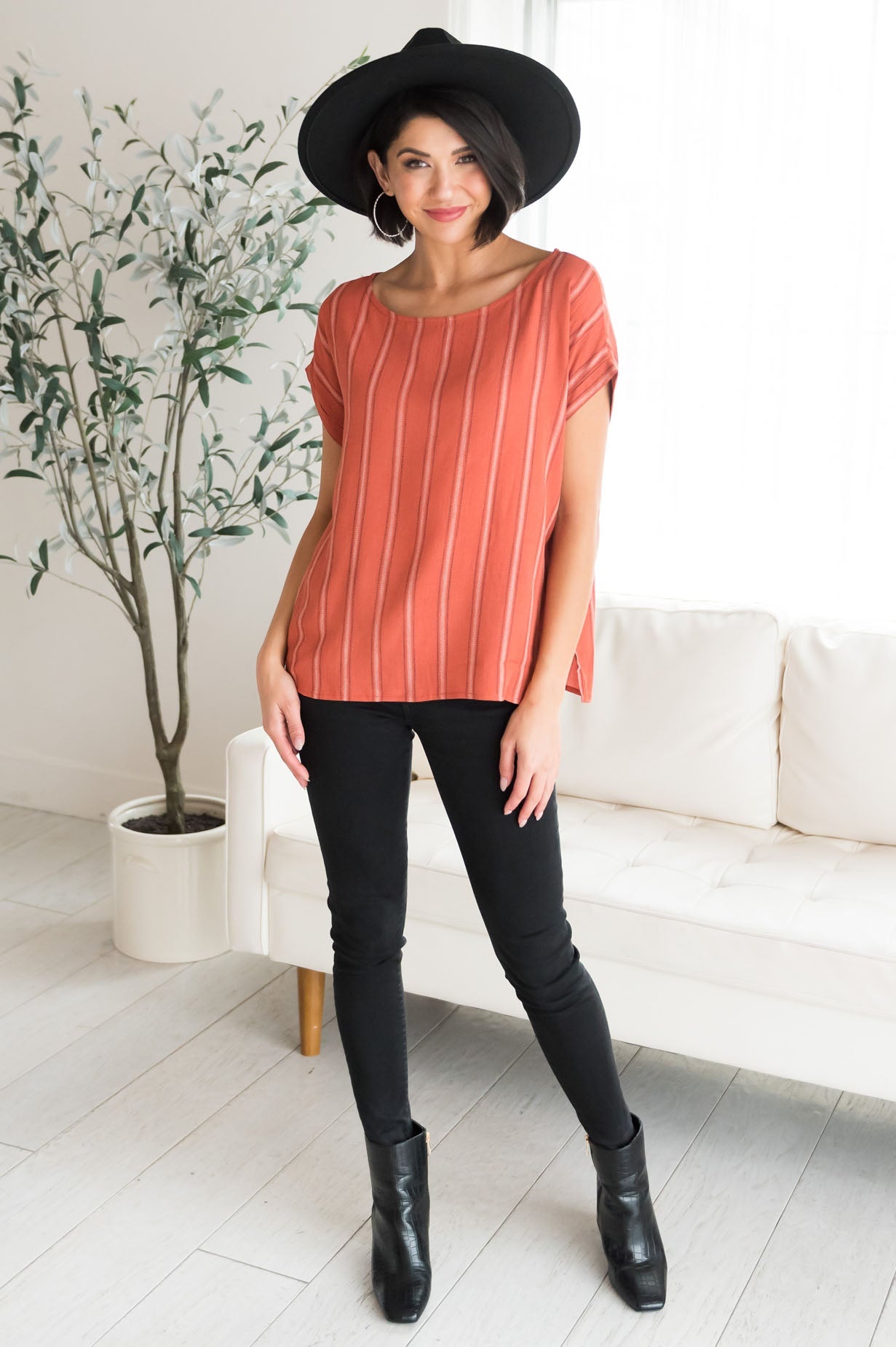 Filled With Faith Modest Blouse Modest Dresses vendor-unknown 