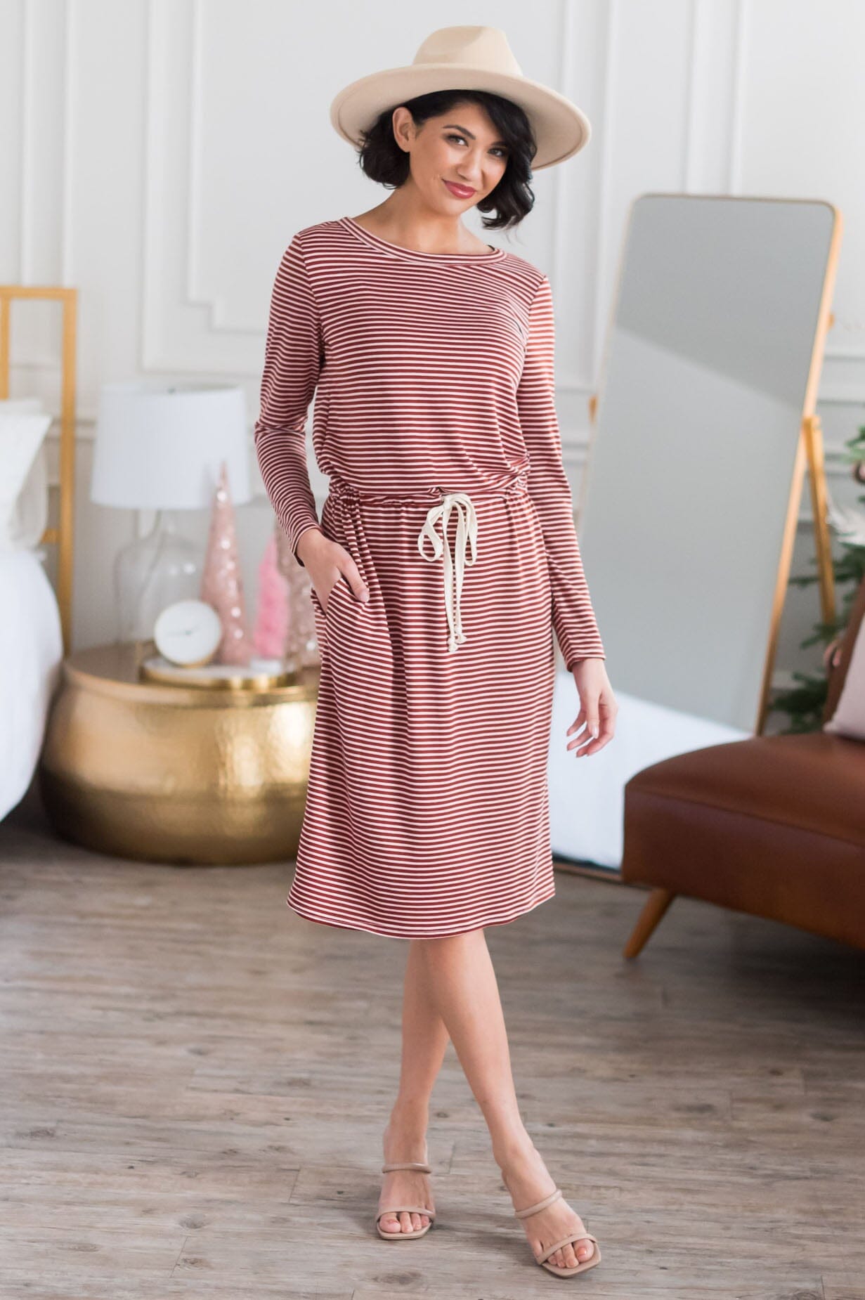 The Hailee Modest Dresses vendor-unknown 