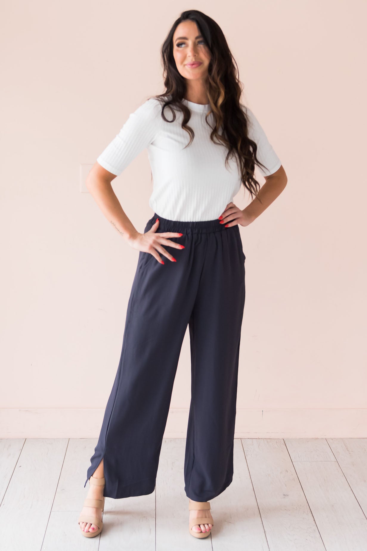 Business First Modest Palazzo Pants Modest Dresses vendor-unknown 
