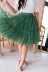 Twirling Away Modest Tulle Skirt Skirts vendor-unknown