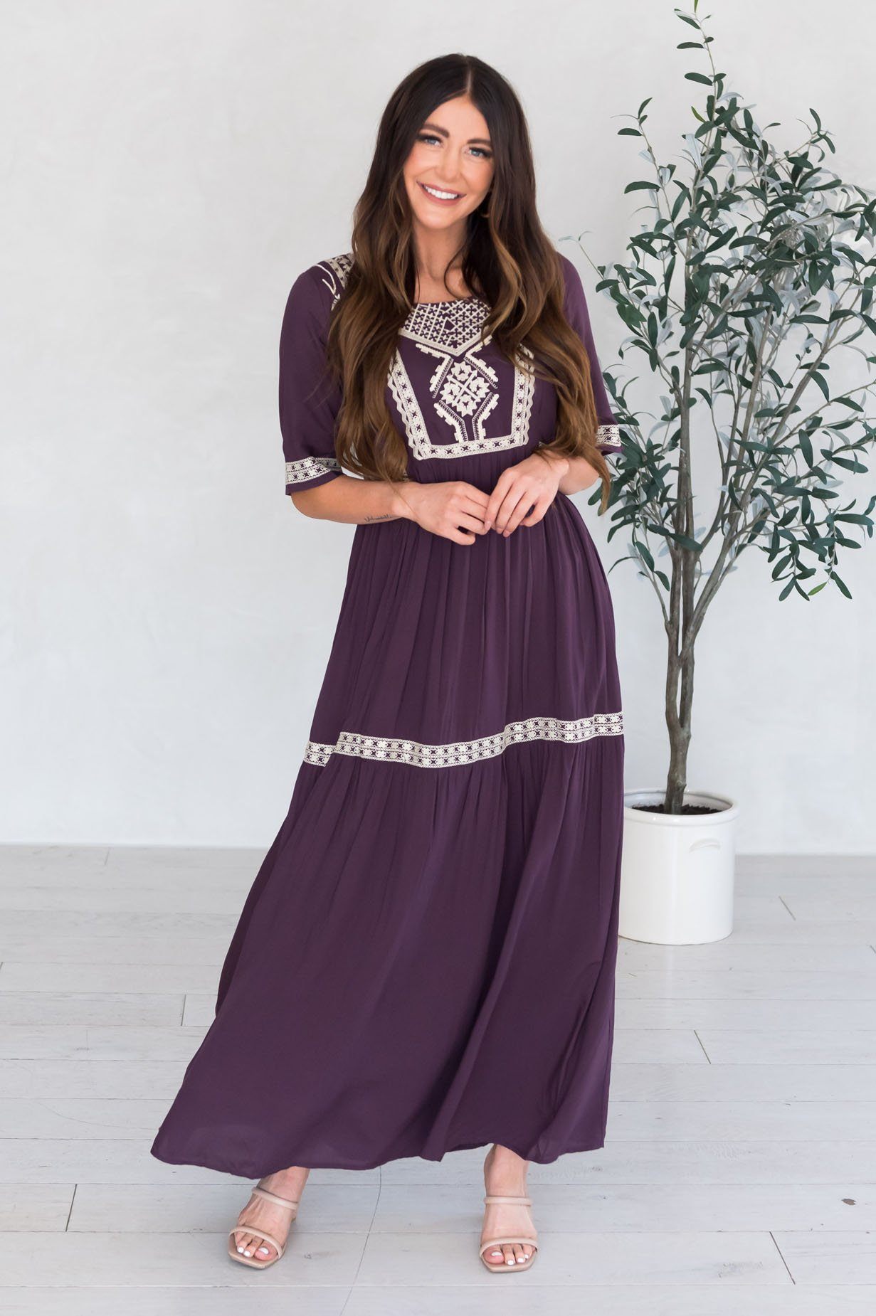 The Garcelle Modest Dresses vendor-unknown 