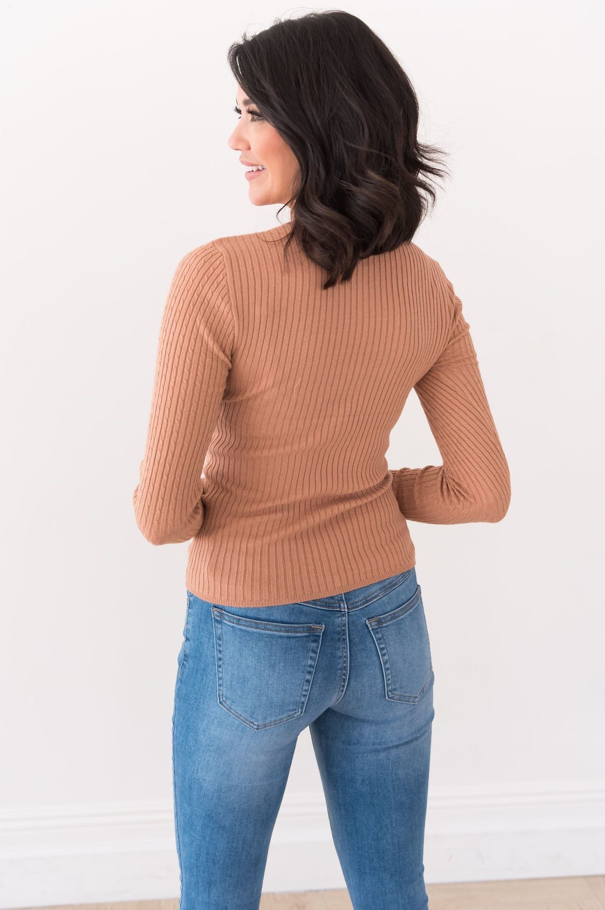 Keep Me Cozy Modest Turtleneck Modest Dresses vendor-unknown 