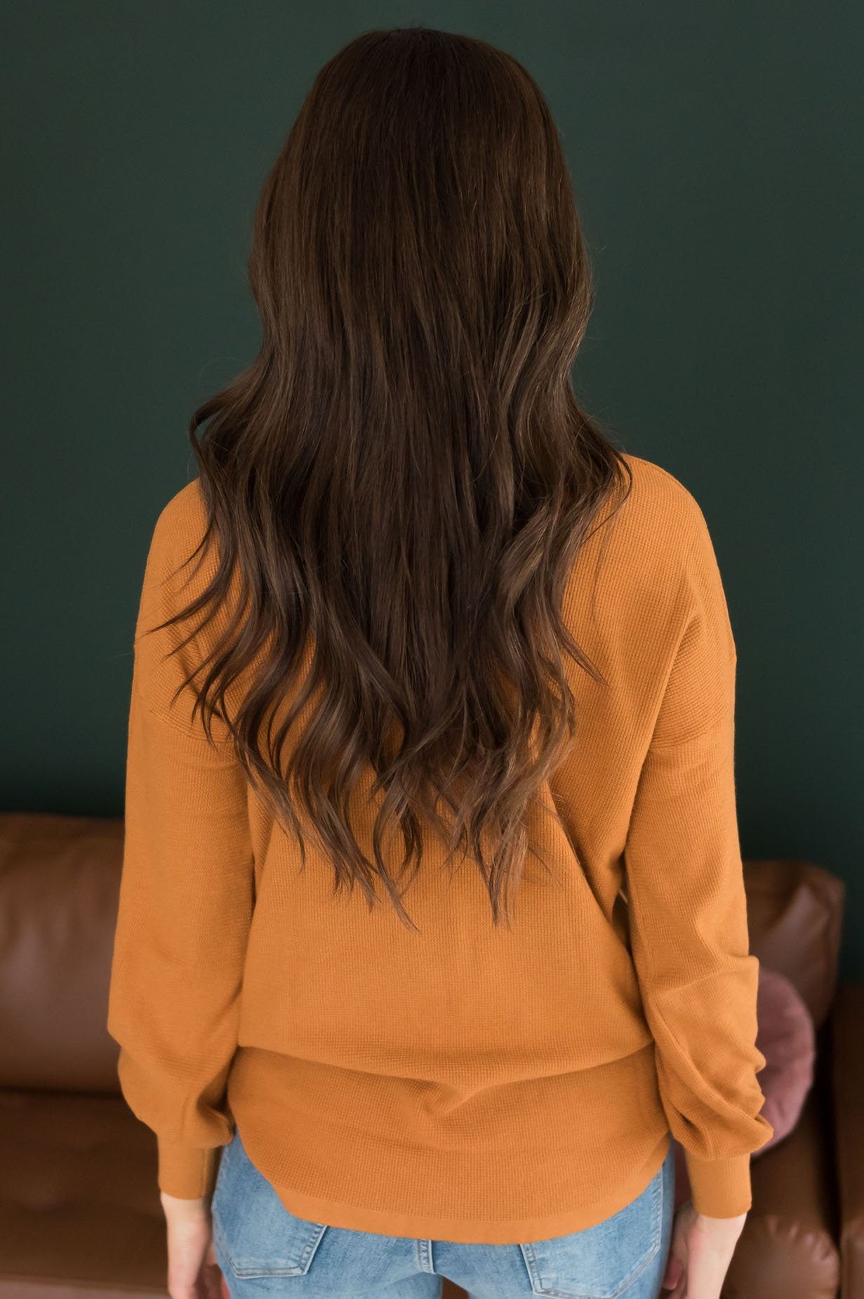 Fall In Line Modest Thermal Sweater Tops vendor-unknown 