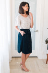 Always First Modest Corduroy Skirt Modest Dresses vendor-unknown