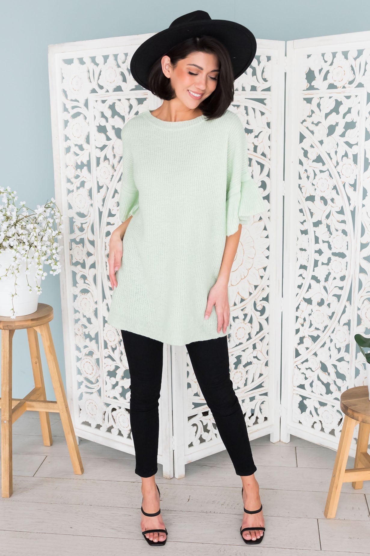 Look Close Modest Sweater Modest Dresses vendor-unknown 