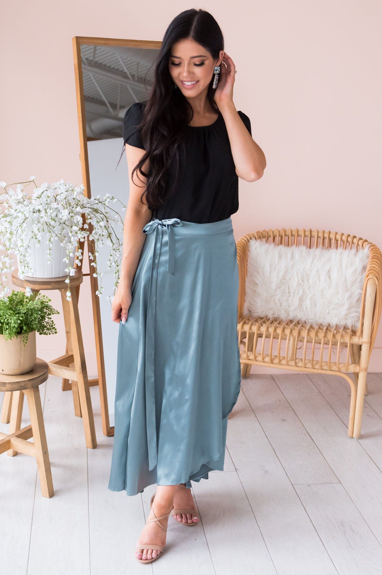 This Seasons Best Modest Wrap Skirt NeeSee's Dresses 