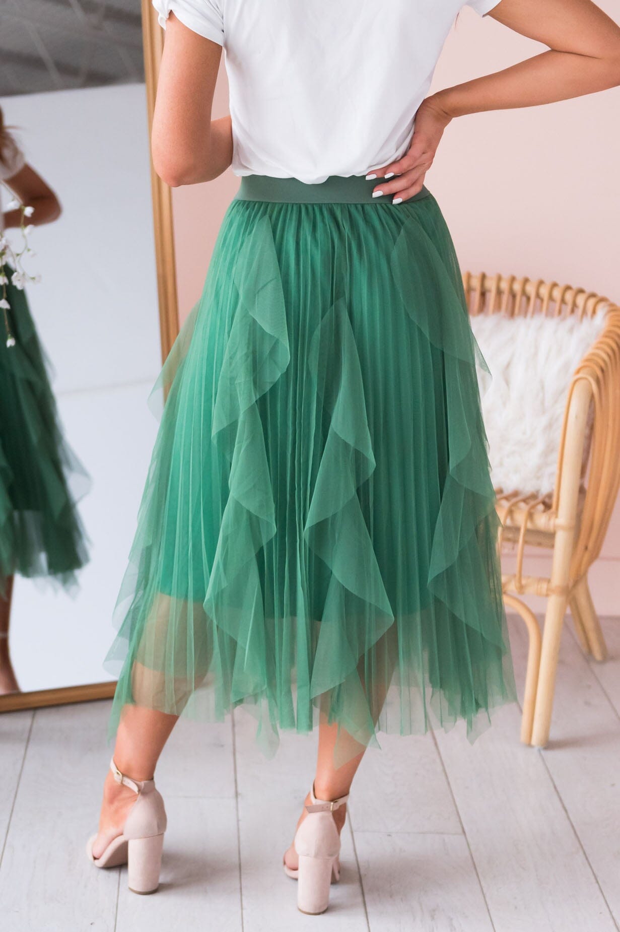 Far & Away Modest Tulle Skirt Skirts vendor-unknown 
