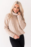 Let It Snow Modest Turtleneck Sweater Modest Dresses vendor-unknown 