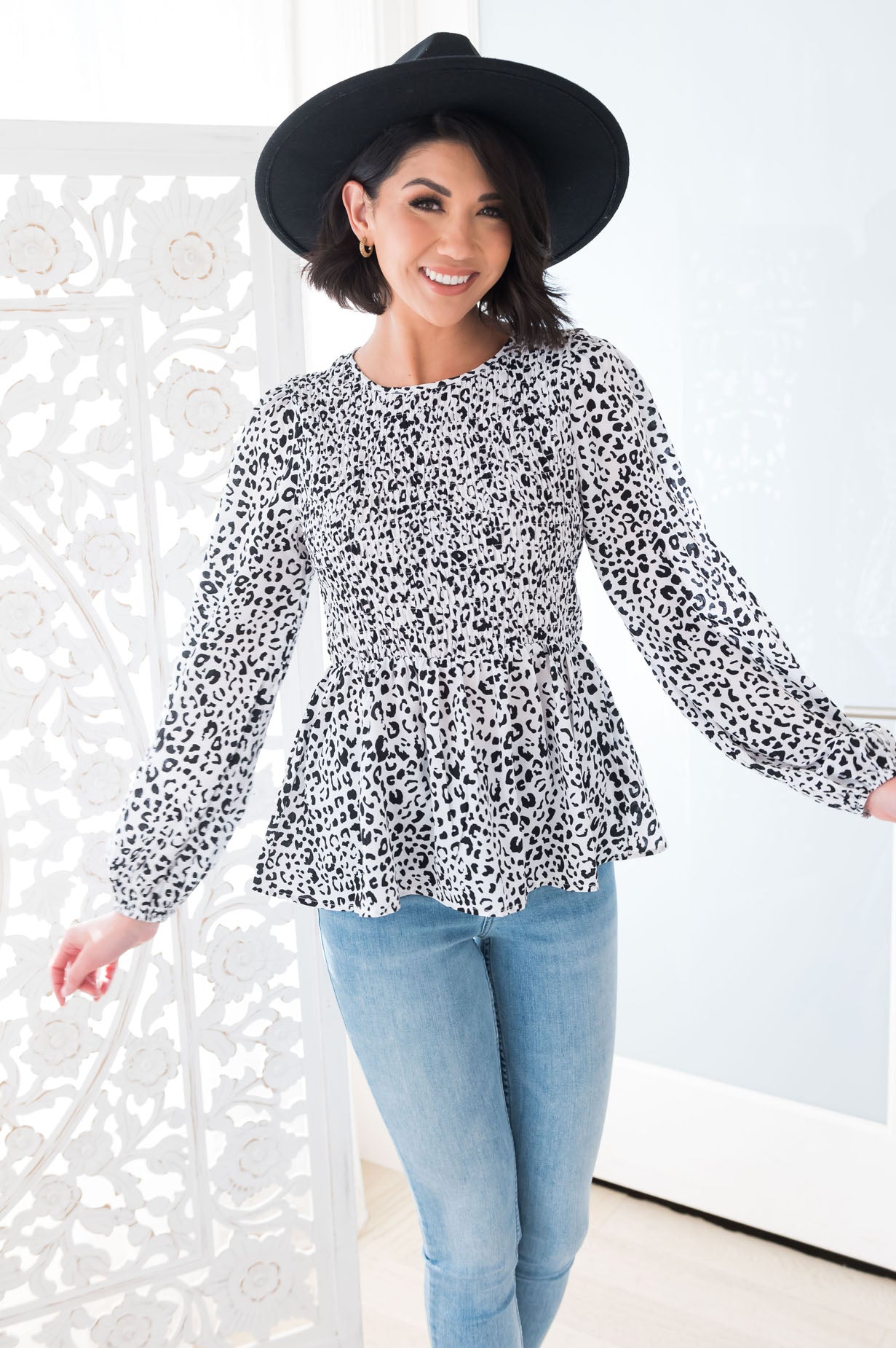 Can't Catch Me Modest Blouse Modest Dresses vendor-unknown 