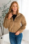 Let's Get Cozy Modest Fuzzy Zip Up Jacket Modest Dresses vendor-unknown 