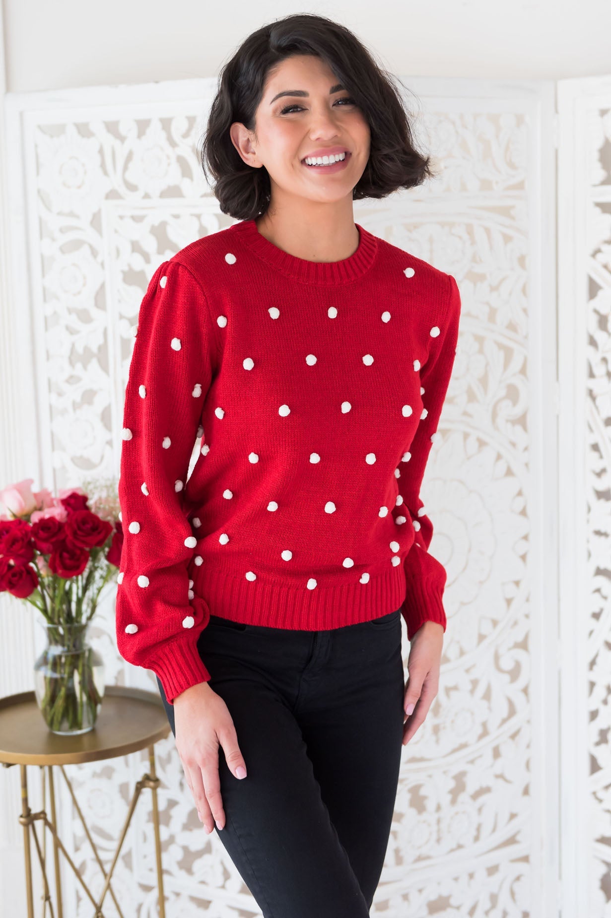 Love You Most Modest Sweater Modest Dresses vendor-unknown 