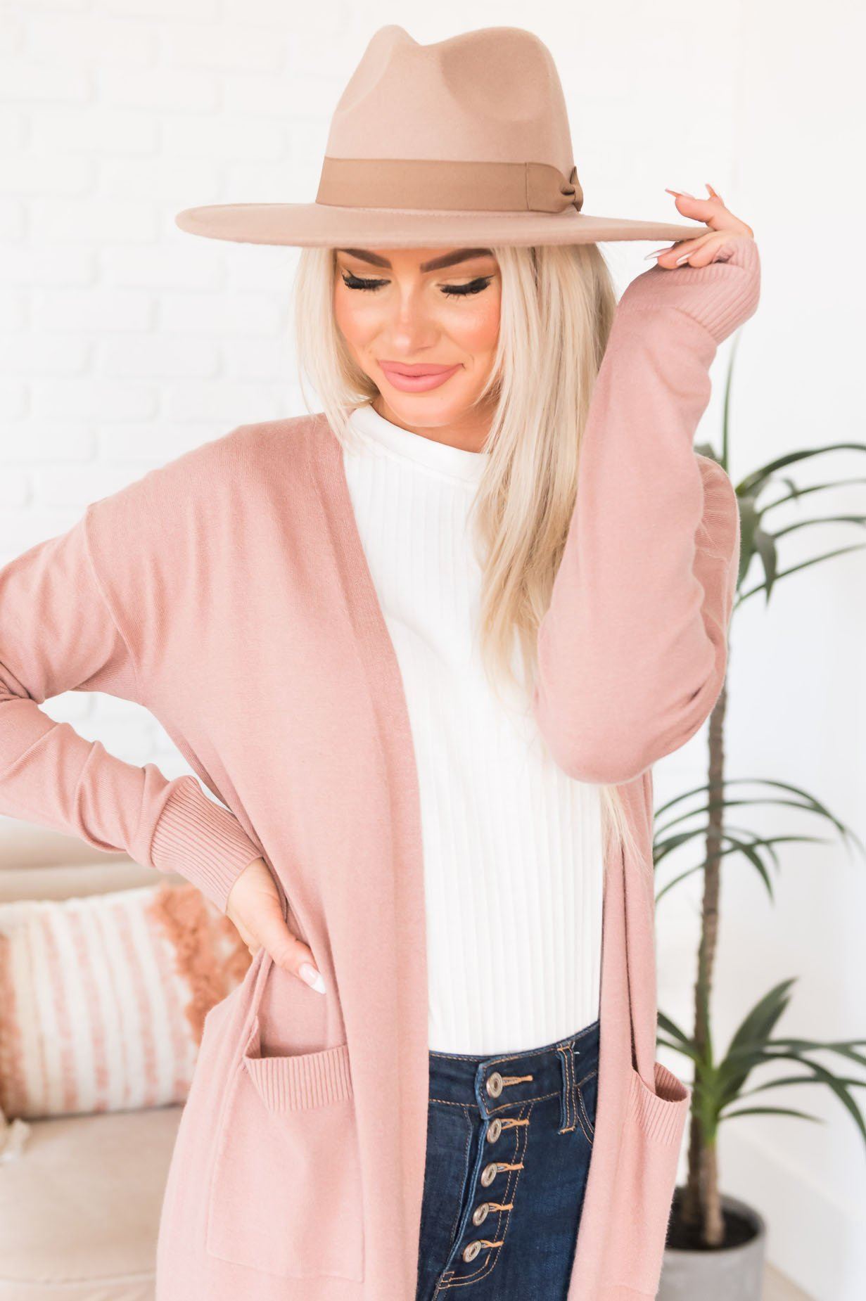 Autumn in the Air Pocket Cardigan Modest Dresses vendor-unknown 