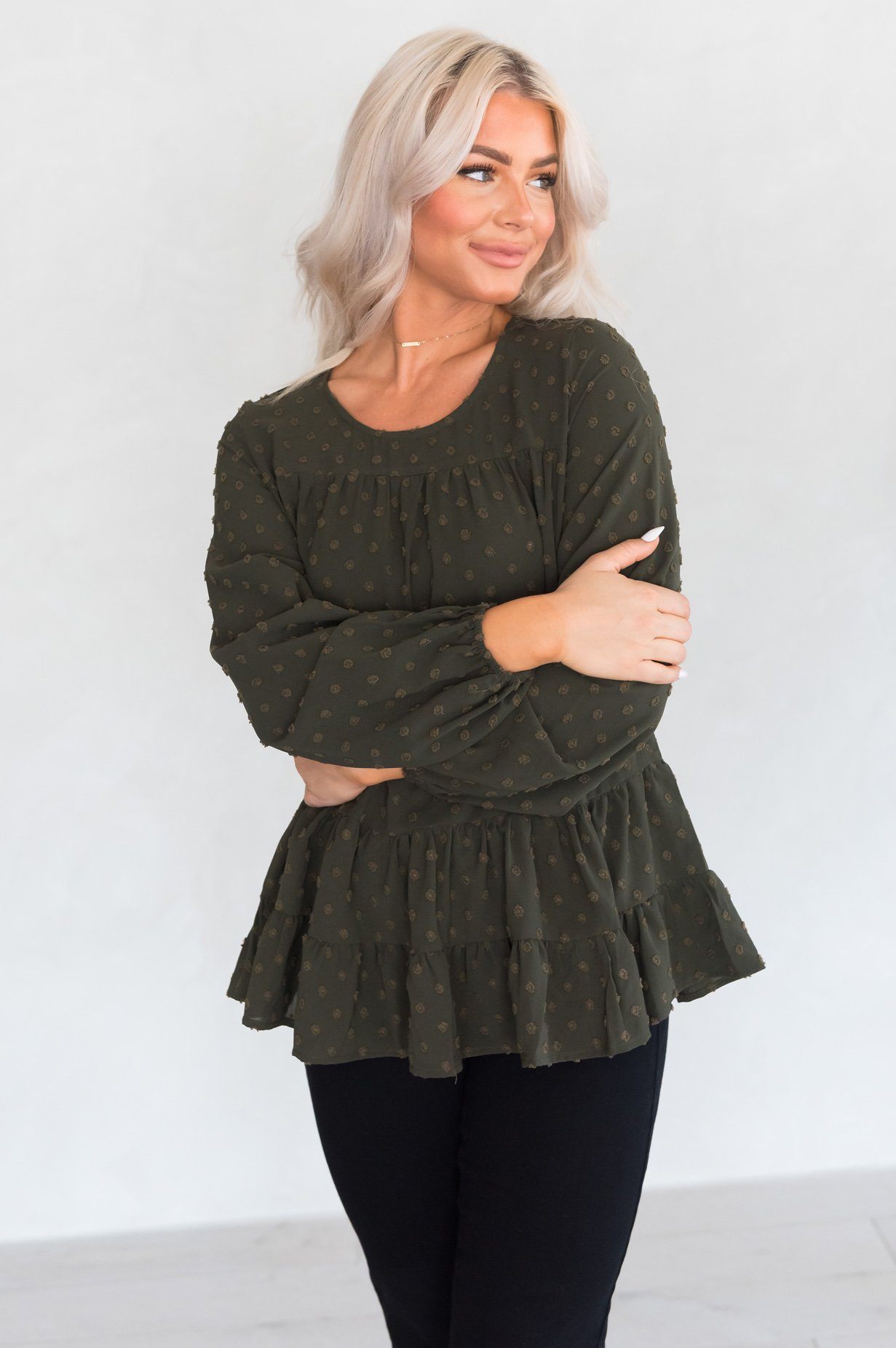 Sweet Glamour Modest Blouse Tops vendor-unknown 