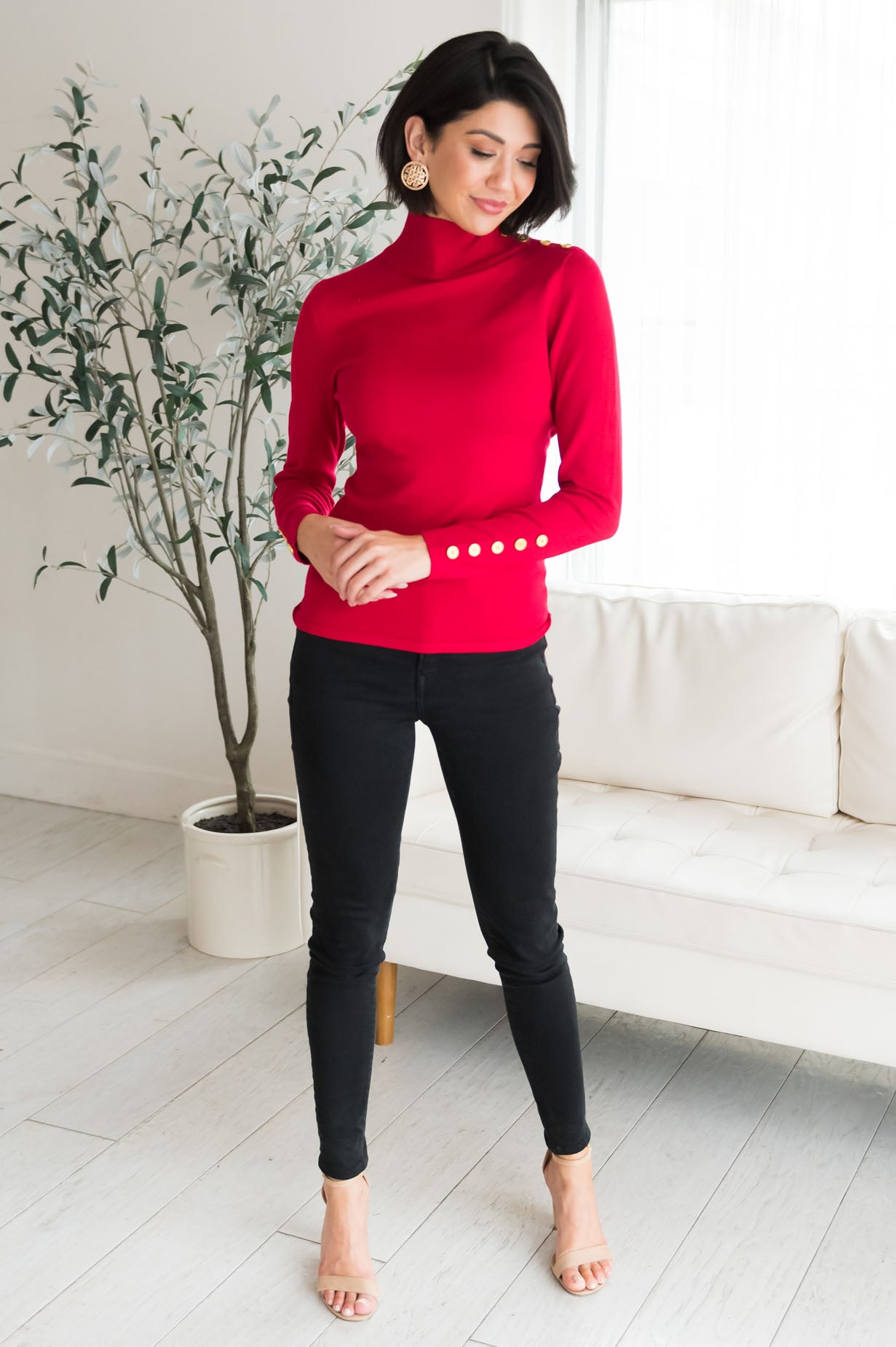 It's All In The Details Modest Sweater Modest Dresses vendor-unknown 