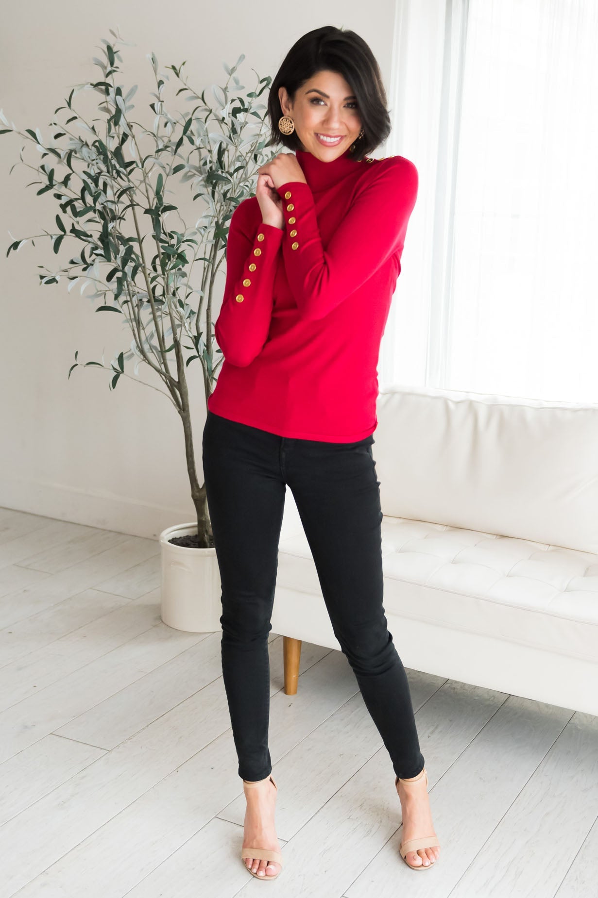 It's All In The Details Modest Sweater Modest Dresses vendor-unknown 