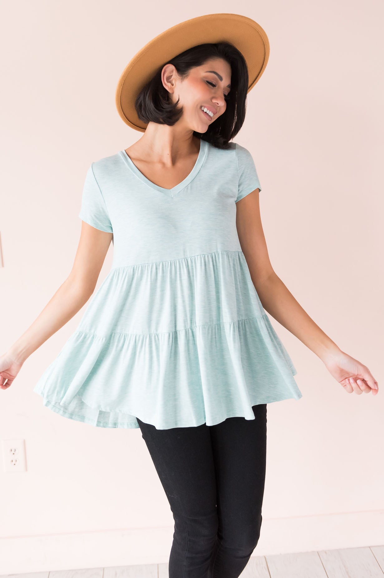 Pretty Little Modest Blouse Modest Dresses vendor-unknown 