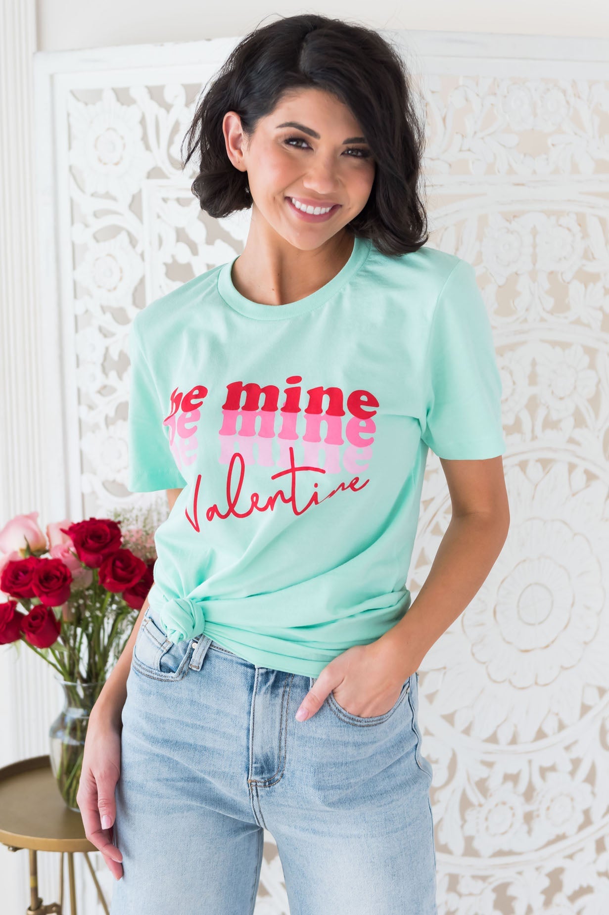 Be My Valentine Modest Tee Modest Dresses vendor-unknown 
