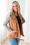 Bring on Fall Modest Light Weight Zip-Up Hoodie Modest Dresses vendor-unknown 