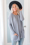 Casual Chic Modest Oversize Sweater Tops vendor-unknown