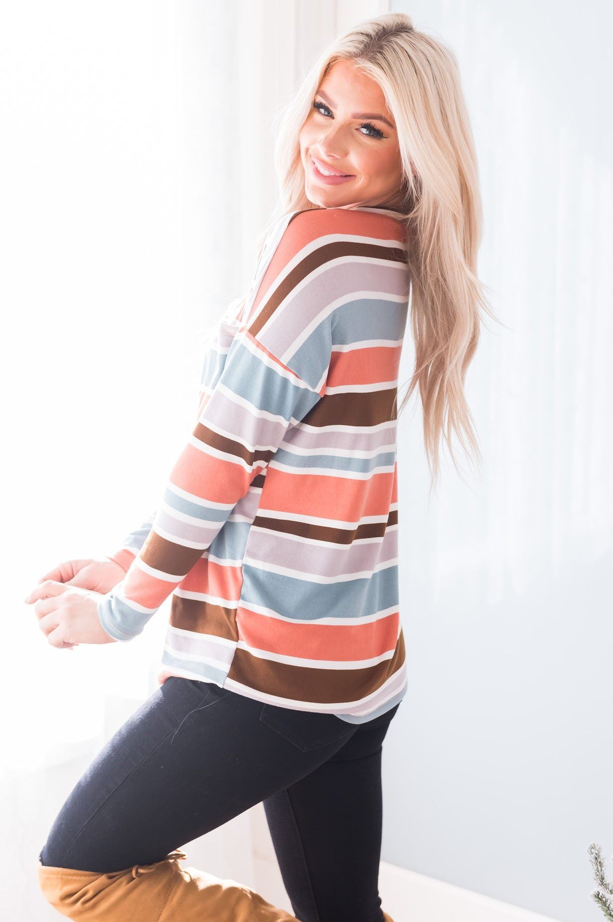 Touch Of Cozy Modest Blouse Modest Dresses vendor-unknown 