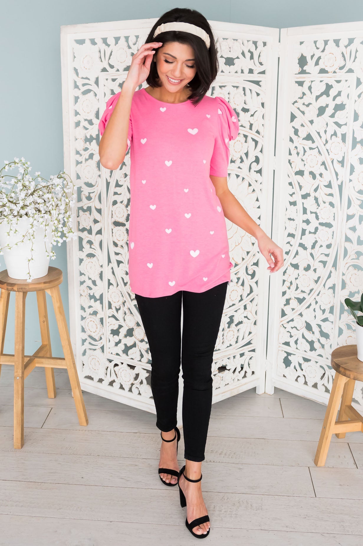 Shades of Hearts Modest Top Modest Dresses vendor-unknown 