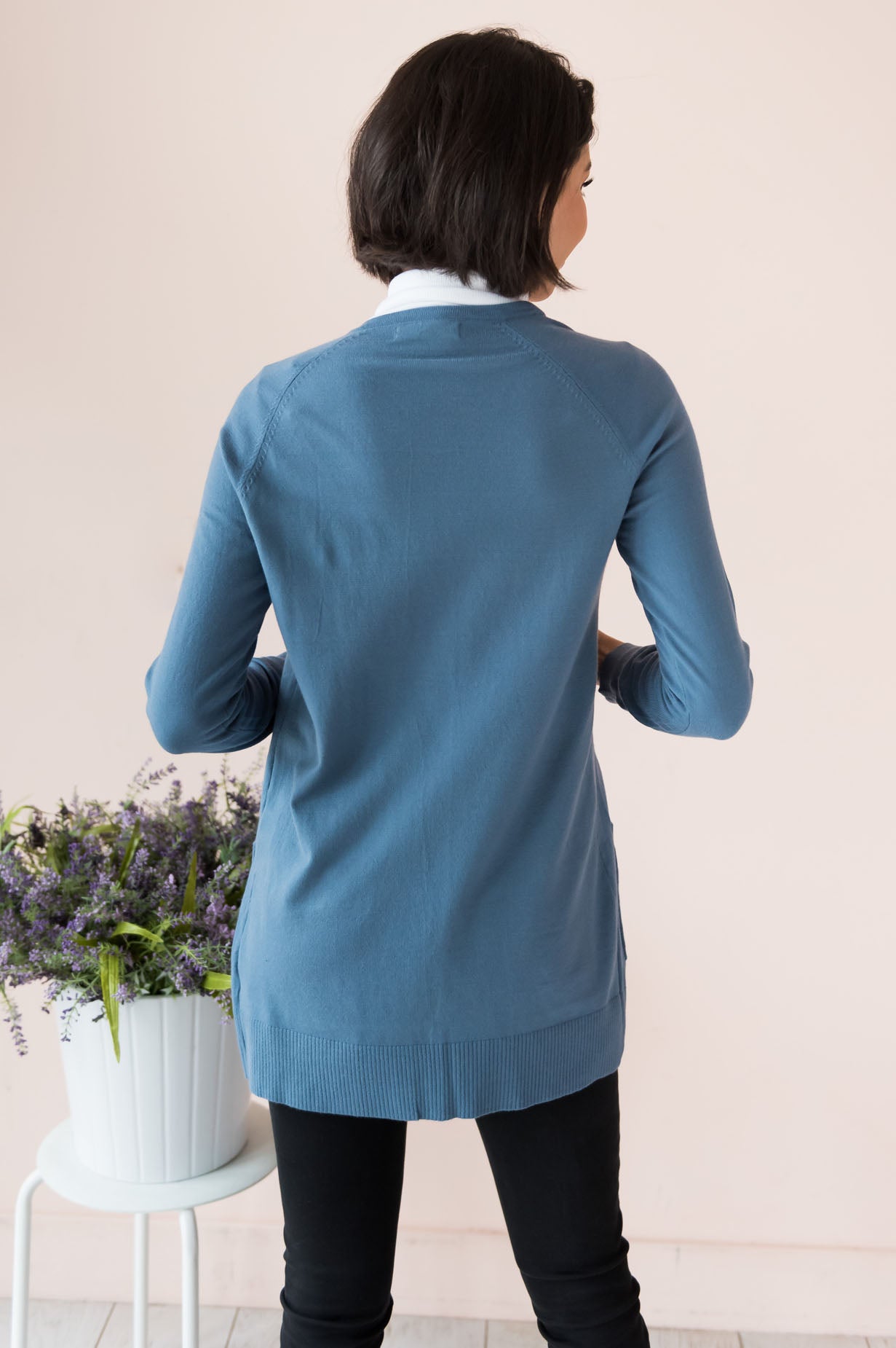 Keep Me Stylish Modest Front Pocket Cardigan Modest Dresses vendor-unknown 