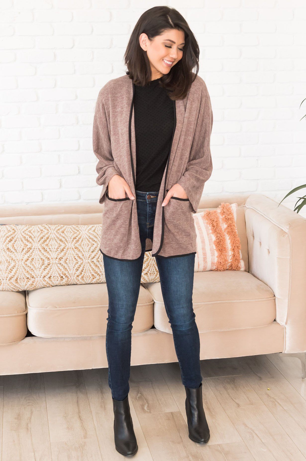 Winter Wishes Modest Cardigan Modest Dresses vendor-unknown 