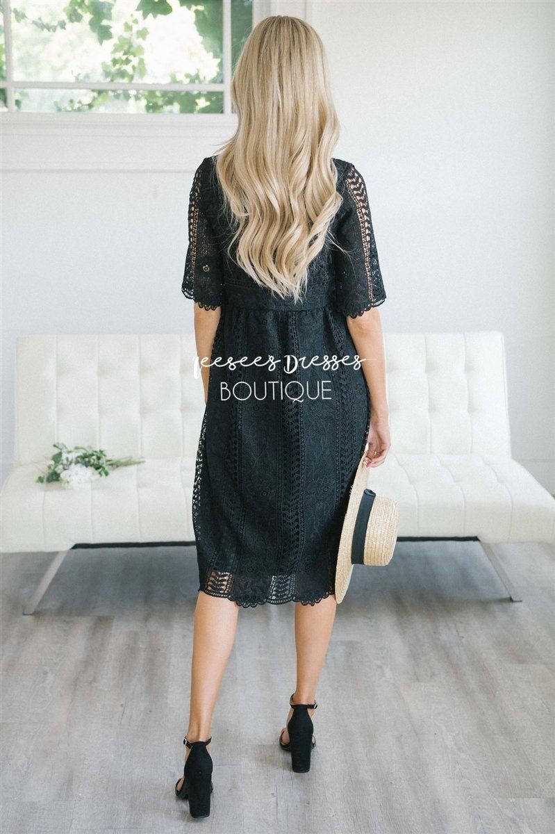Love At First Sight- Nursing Friendly Modest Dresses vendor-unknown 