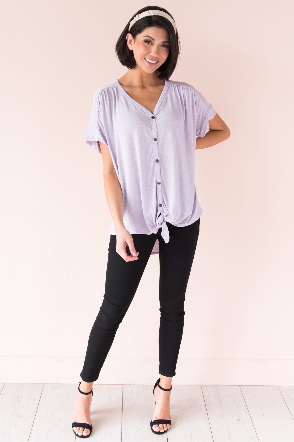 It's A Beauty Modest Tie Top Modest Dresses vendor-unknown 