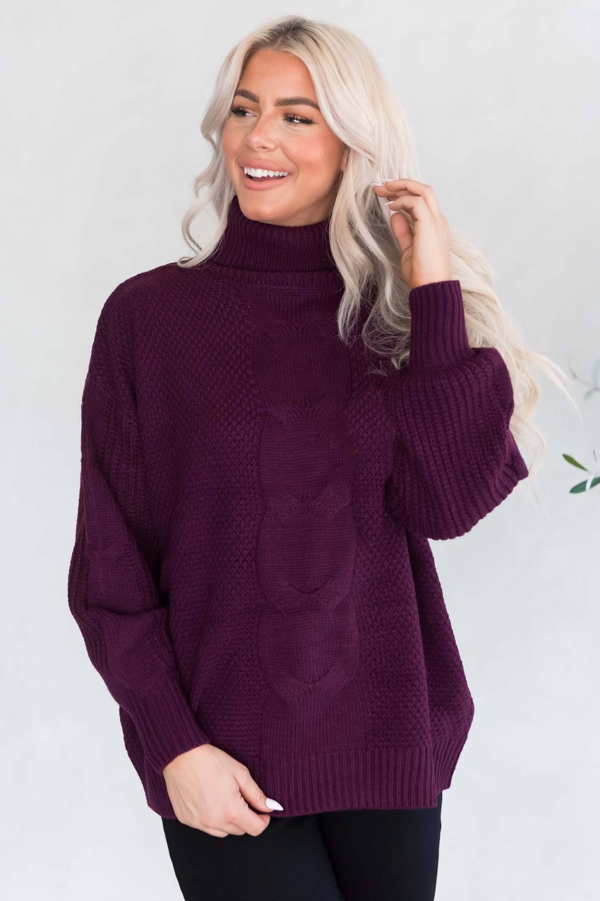 All My Love Modest Sweater Modest Dresses vendor-unknown 