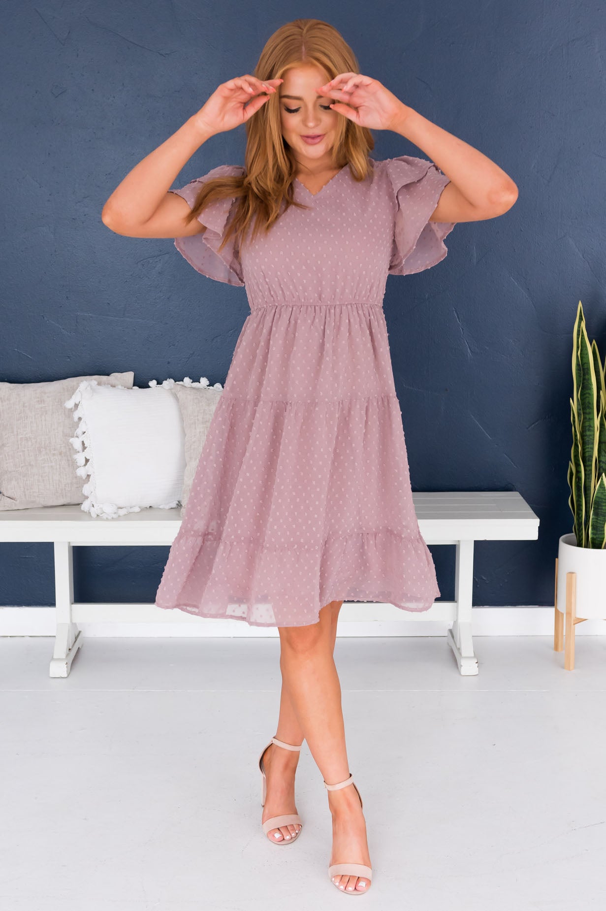 The Amy Swiss Dot NeeSee's Dresses 