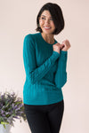Restful Nights Modest Twisted Cable knit Sweater Modest Dresses vendor-unknown 
