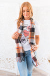Cozy & Stylish Fringed Edge Scarf Accessories & Shoes Leto Accessories 
