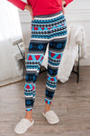 Christmas Trees & Snowflakes Christmas Leggings Accessories & Shoes vendor-unknown