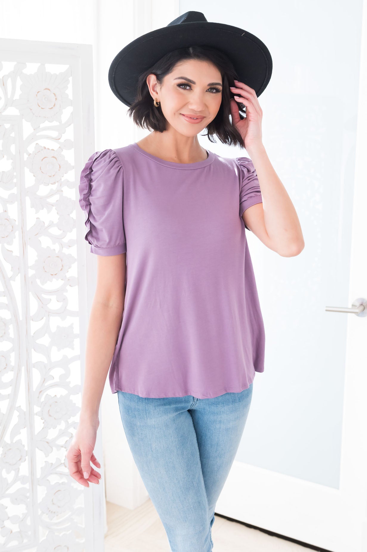 Daring Diva Modest Top Modest Dresses vendor-unknown 