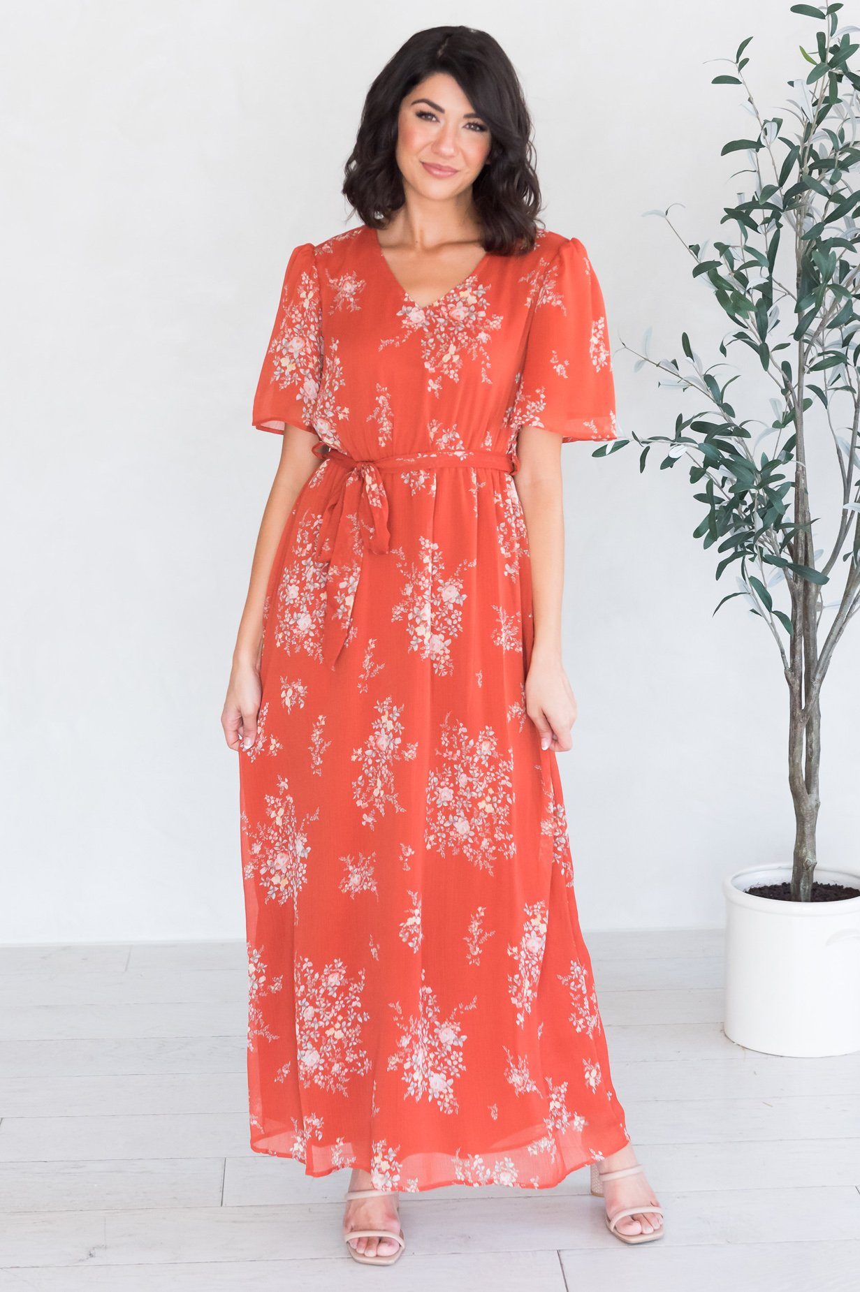 The Sarai Modest Dresses teanrose 