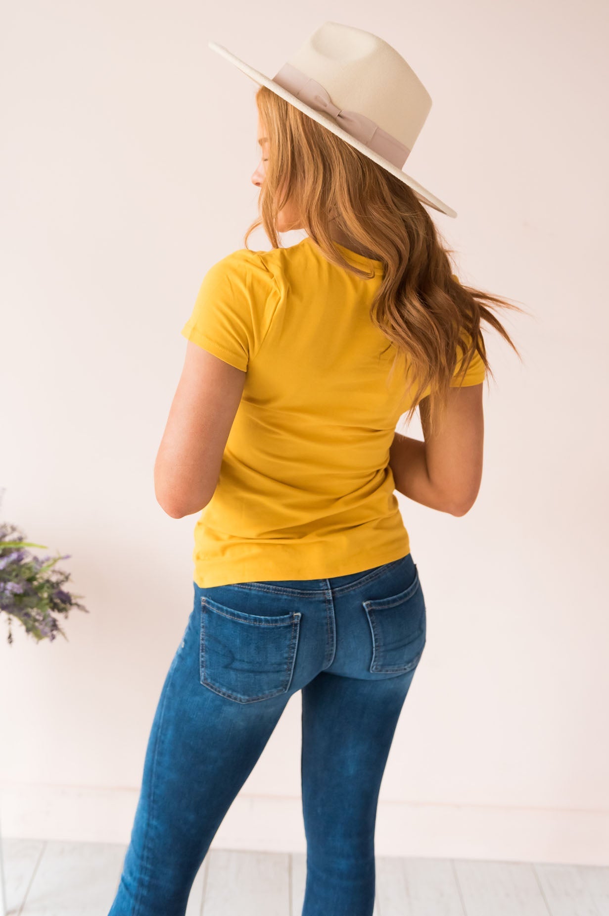 Casual Dreamer Modest Crewneck Tee Modest Dresses vendor-unknown 