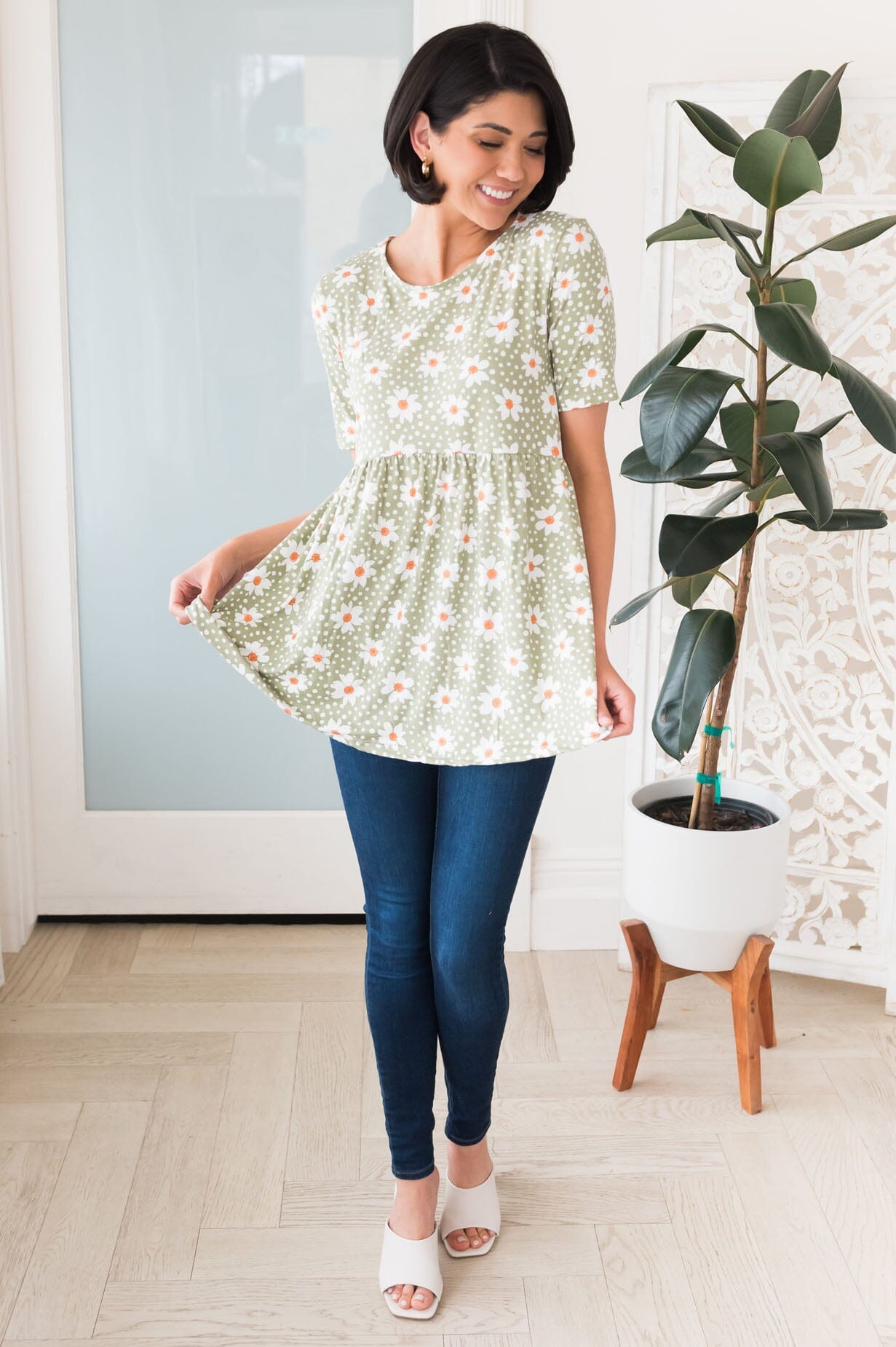 Daisy Love Babydoll Top NeeSee's Dresses 